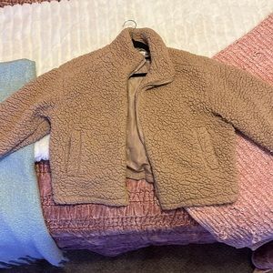 Pacsun x LA Hearts teddy jacket 🤎